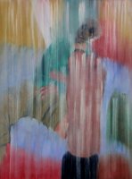 1986. Marianne. Oil on panel. 80x60 cm.