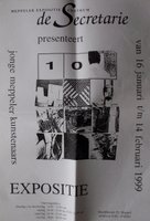 1999. Poster 10 jonge Meppeler kunstenaars.